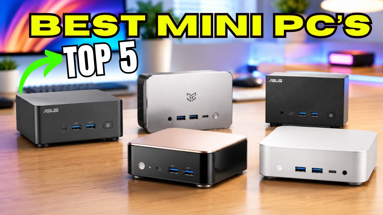 5 Best Mini Pcs 2026 ⚡ Top Mini Desktop Computers for 2026