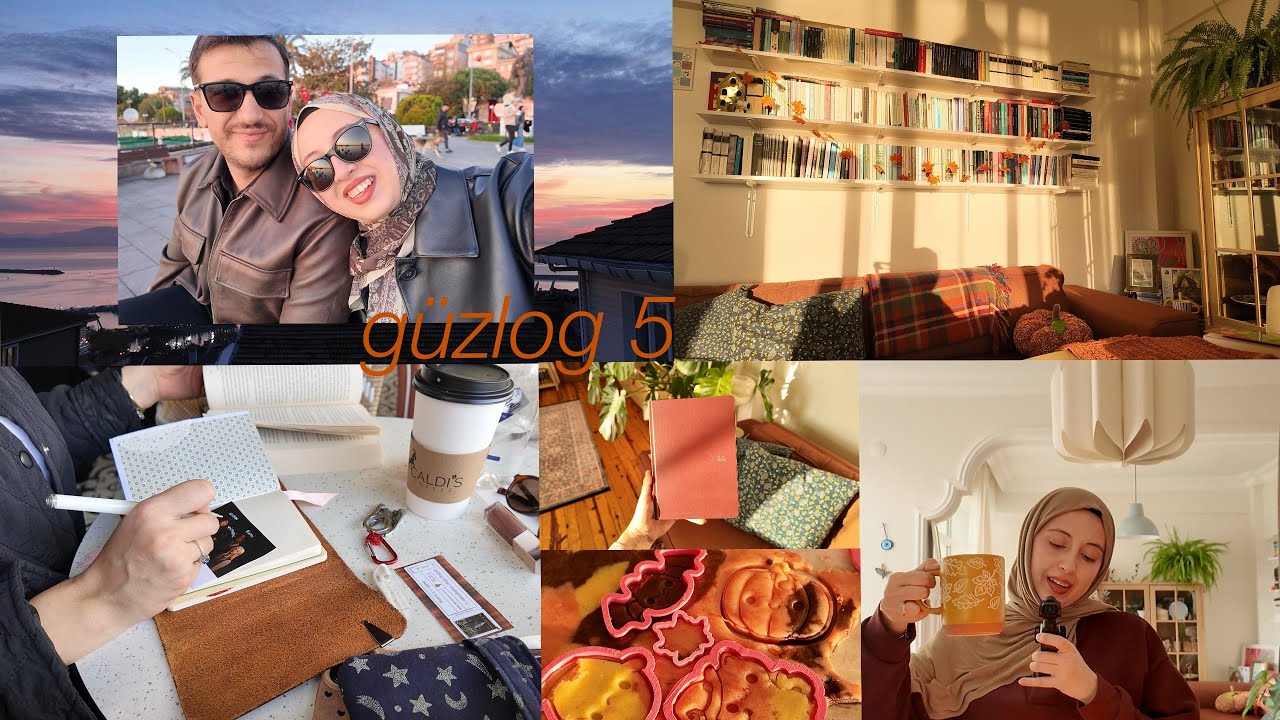 GÜZLOG 5 | kurabiye yapıyorum, kitap kulübü hazırlığı, 29 ekim