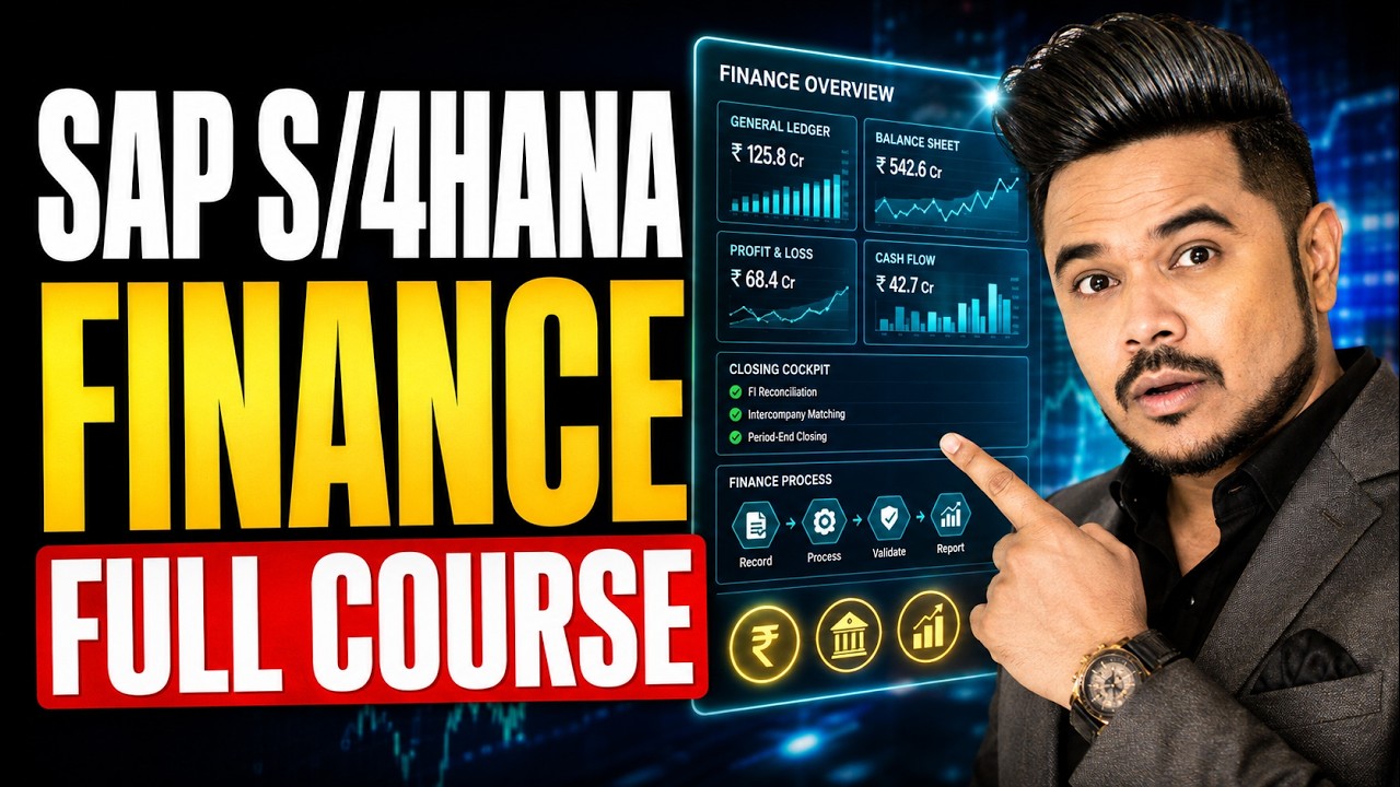 SAP S/4HANA Finance Full Course | ZaranTech