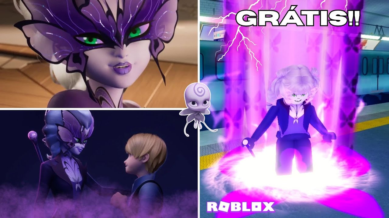 *CHEGOU*🦋NOVA PERSONAGEM no MIRACULOUS RP(CHRYSALIS)!!! - Roblox 