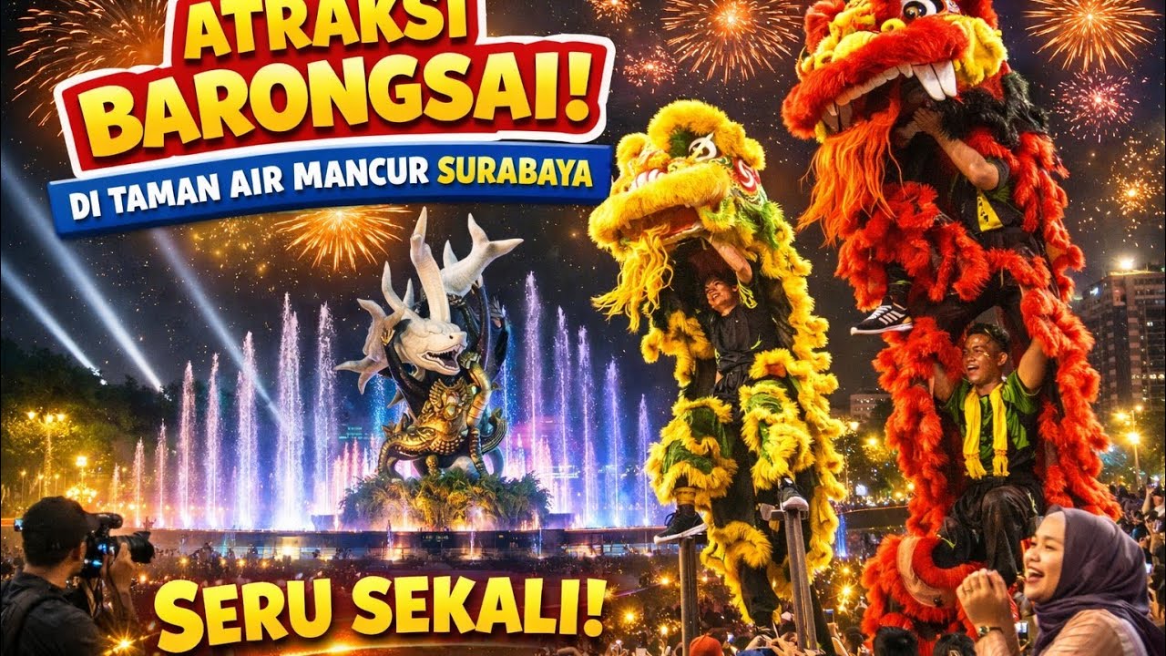 Jembatan Suroboyo Saat Minggu Malam 