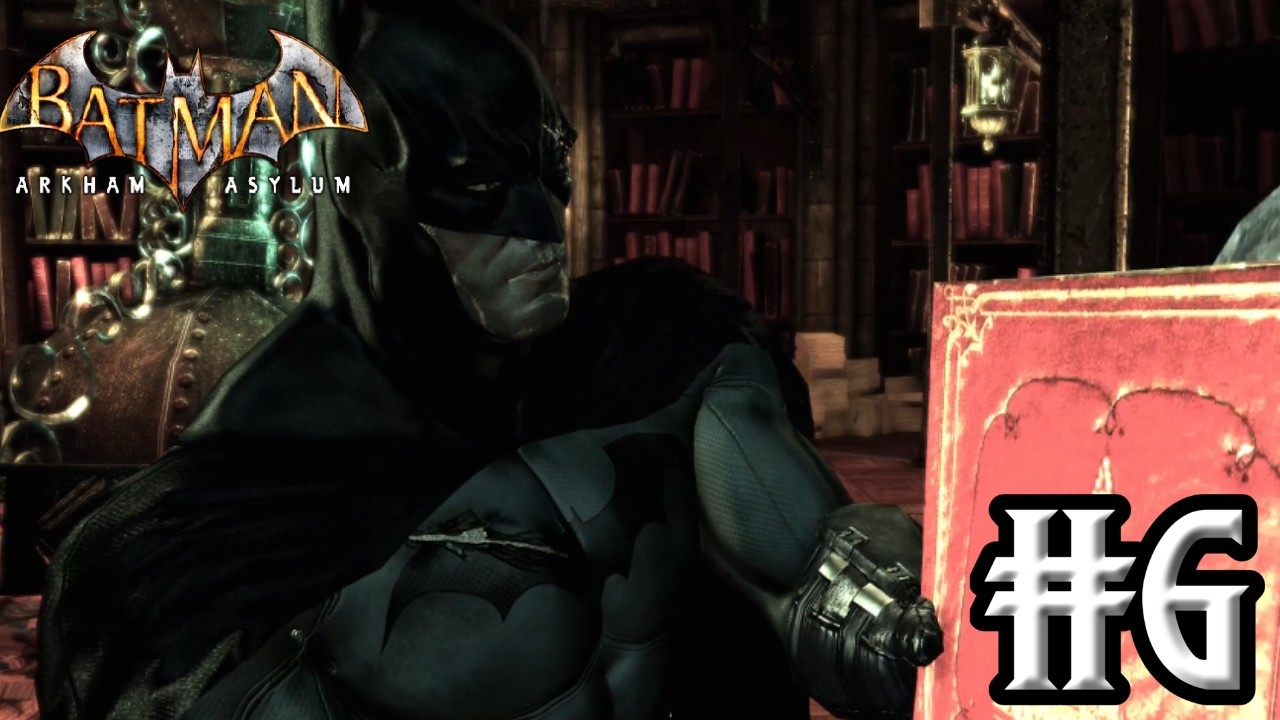 What is Poppin' in Arkham Mansion?! - Batman Arkham Asylum Part 6
