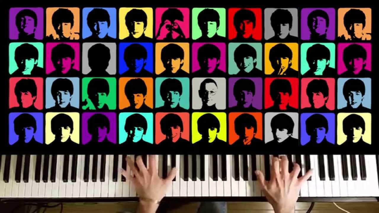 Beatles . Ob-la-di, Ob-La-Da . Solo Piano