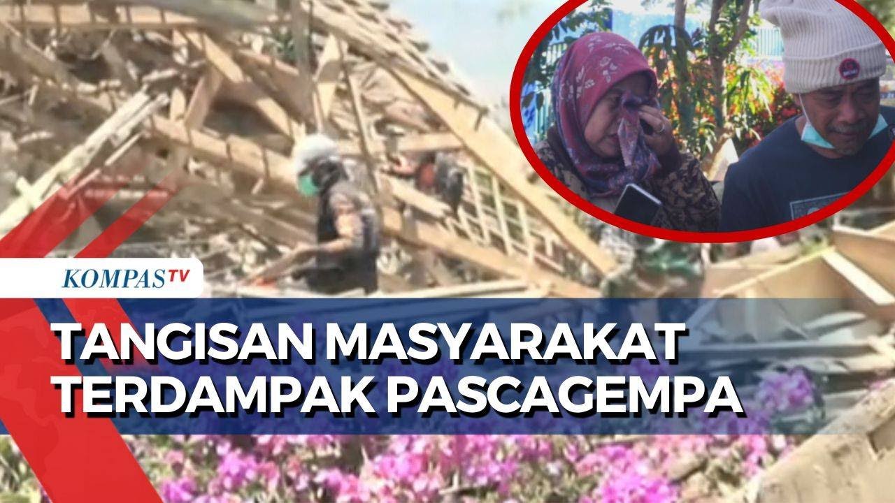 Tangis Masyarakat Terdampak Gempa di Kabupaten Bandung, Begini Situasi dalam Pengungsian