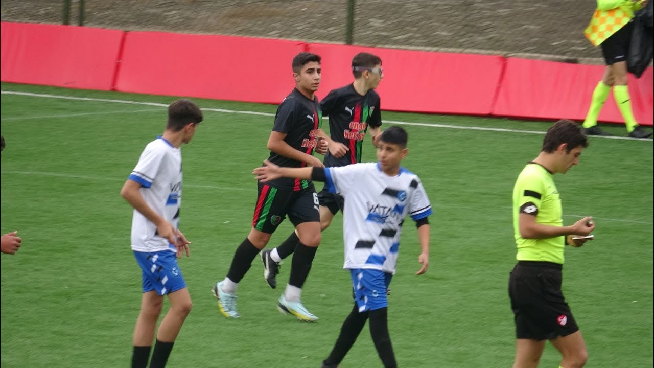 U-15 LİGİ / B.ÖZGÜR FK: 10 - NAFİZ GÜRMAN: 0 MAÇ ÖZETİ (25.01.2025)