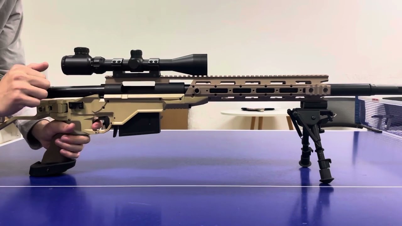shell ejecting airsoft sniper gun: the M40A6 toy