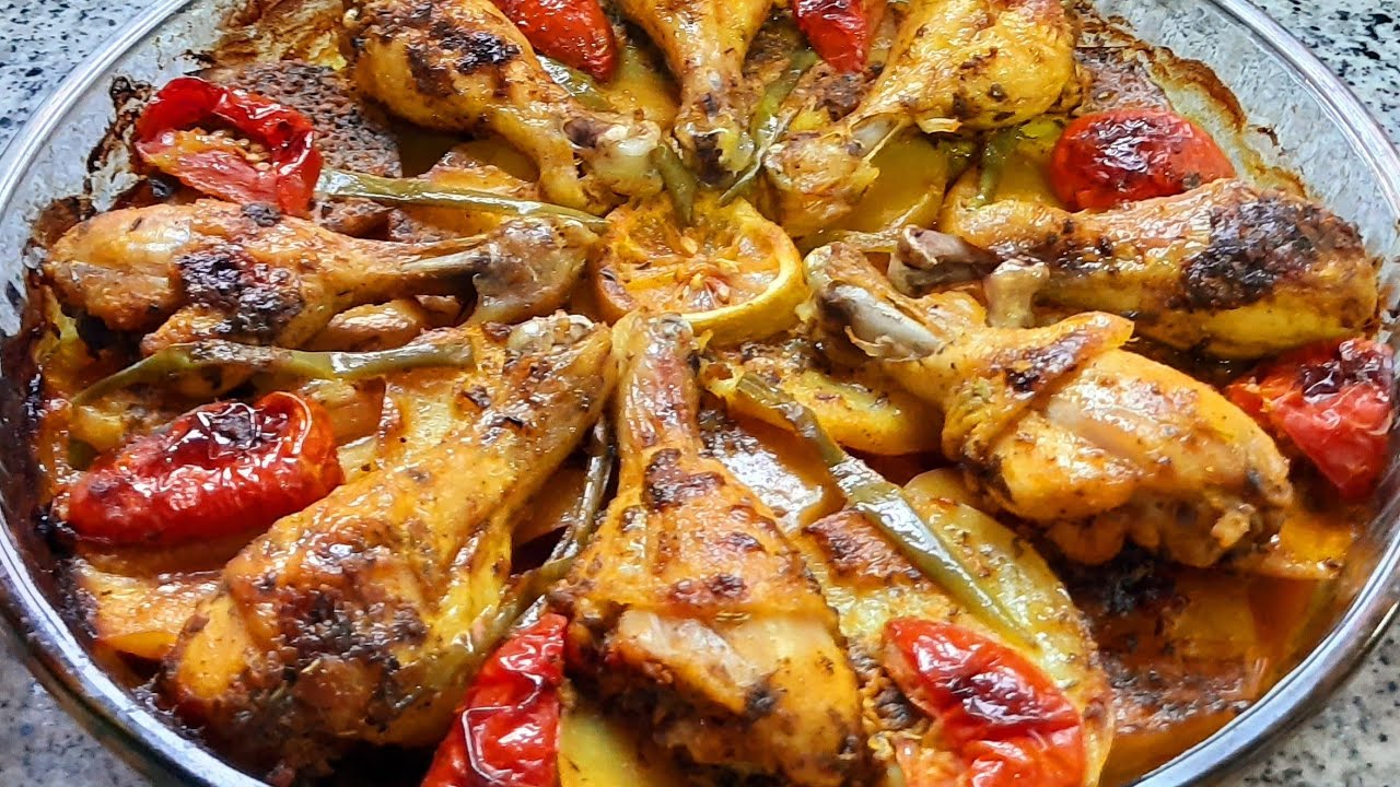 فخيدات الدجاج في الفران لذاد وساهلين🍗 fkhidat djaj Flfrane ldad