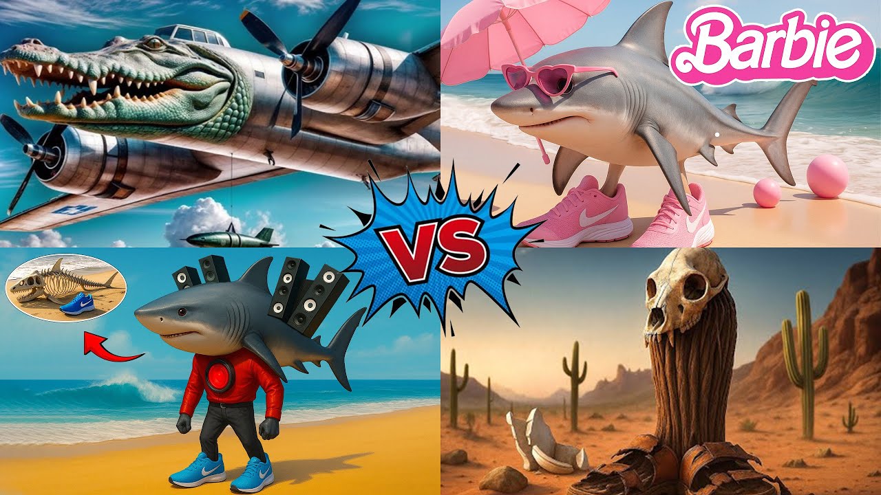 BOMBARDIRO CROCODILO 🆚 BRAINROT BARBIE 🆚 BRAINROT SKIBIDI 🆚 BRAINROT EXTINCTION - Tiles Hop EDM Rush