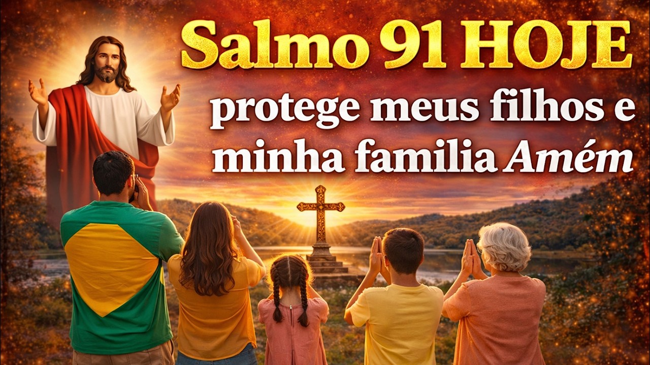 SALMO 91 HOJE PROTEGE MEUS FILHOS E MINHA FAMÍLIA AMÉM