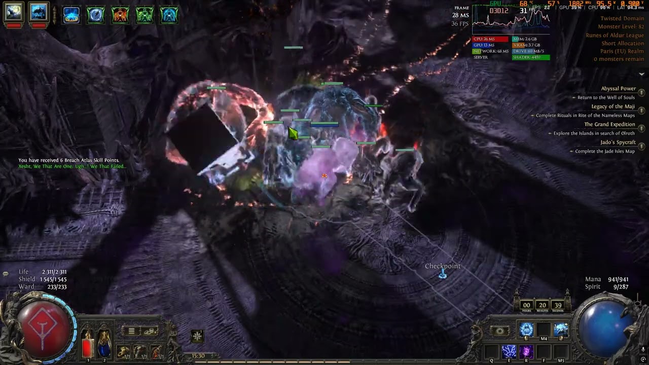 Path of Exile 2 - Xesht, We That Are One kill full AFK