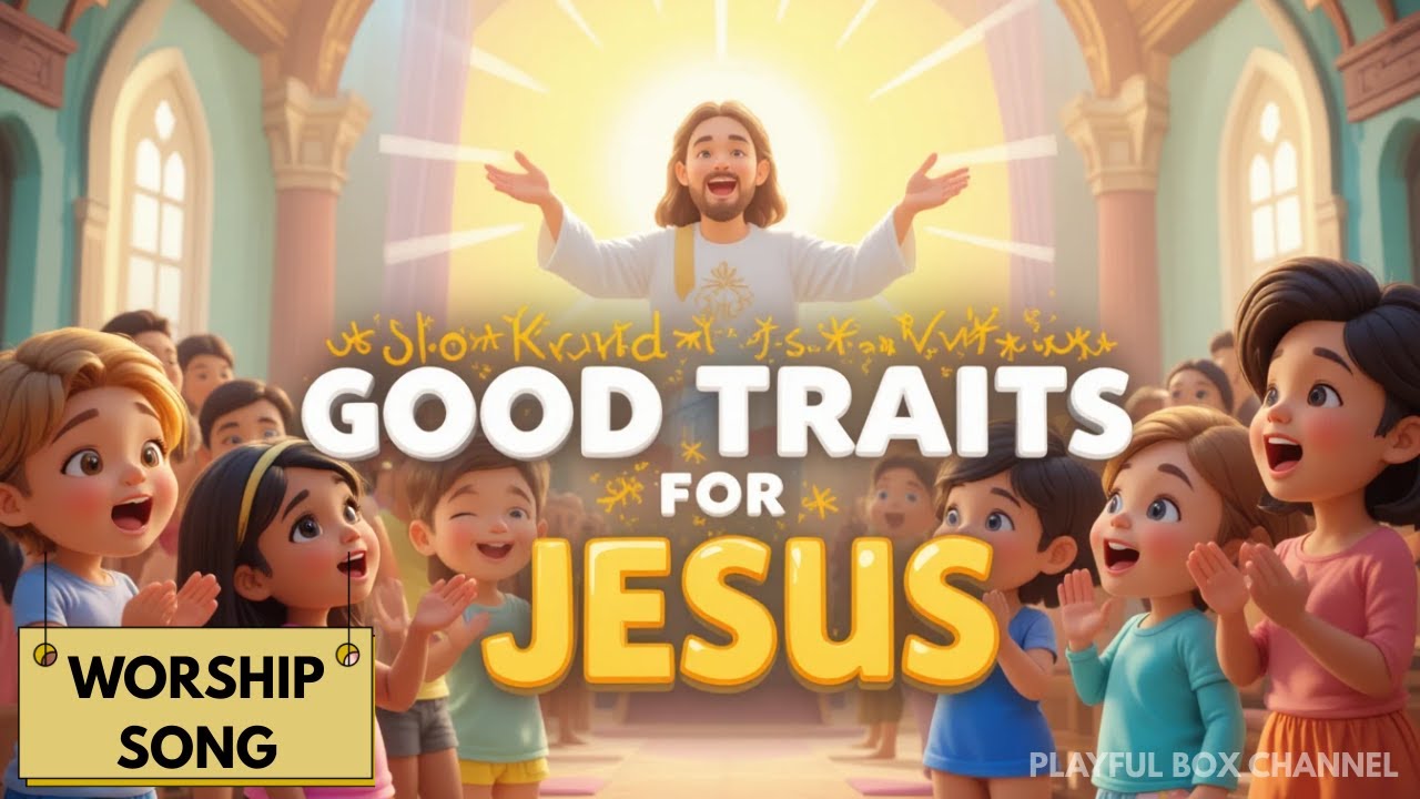 Good Traits for Jesus Kids Praise and Worship Song | Christian Values for Children #kidssongs