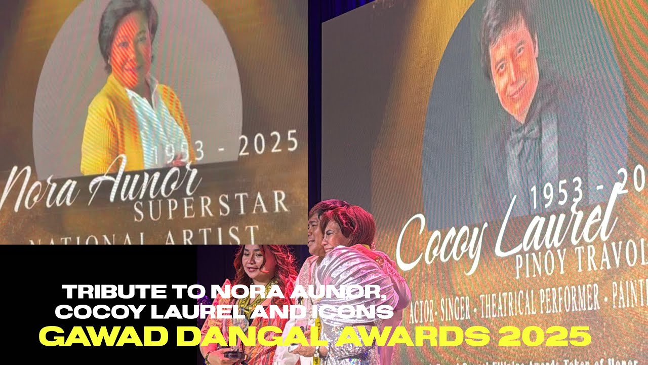 GAWAD DANGAL TRIBUTE FOR NORA AUNOR, COCOY LAUREL AND WELL-LOVED ICONS 