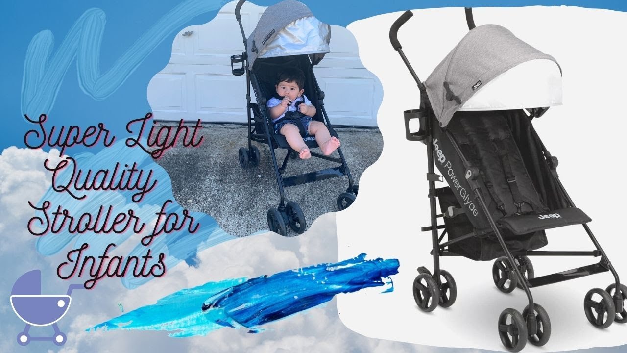 Jeep PowerGlyde -Infant/Toddler- Lightweight Stroller for Travel