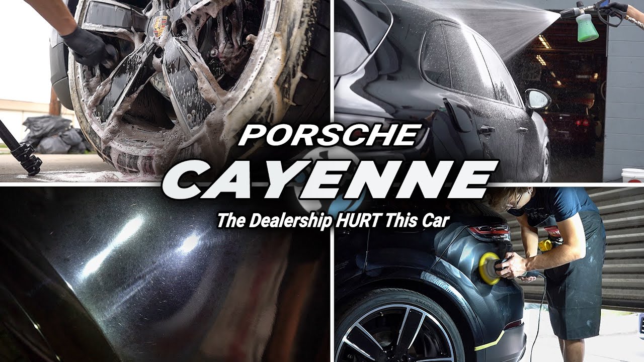 Porsche Cayenne That Needs a LOT of Attention! Dealership Damaged the Paint...