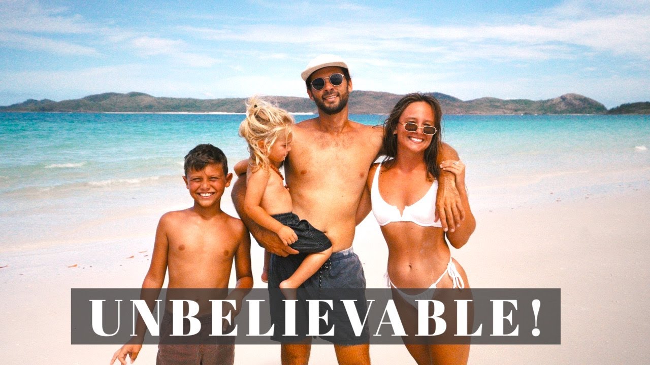 WHITSUNDAY ISLANDS IN 1 DAY! // MASSIVE FISH + Is This The Best Beach on Earth?! Ep28