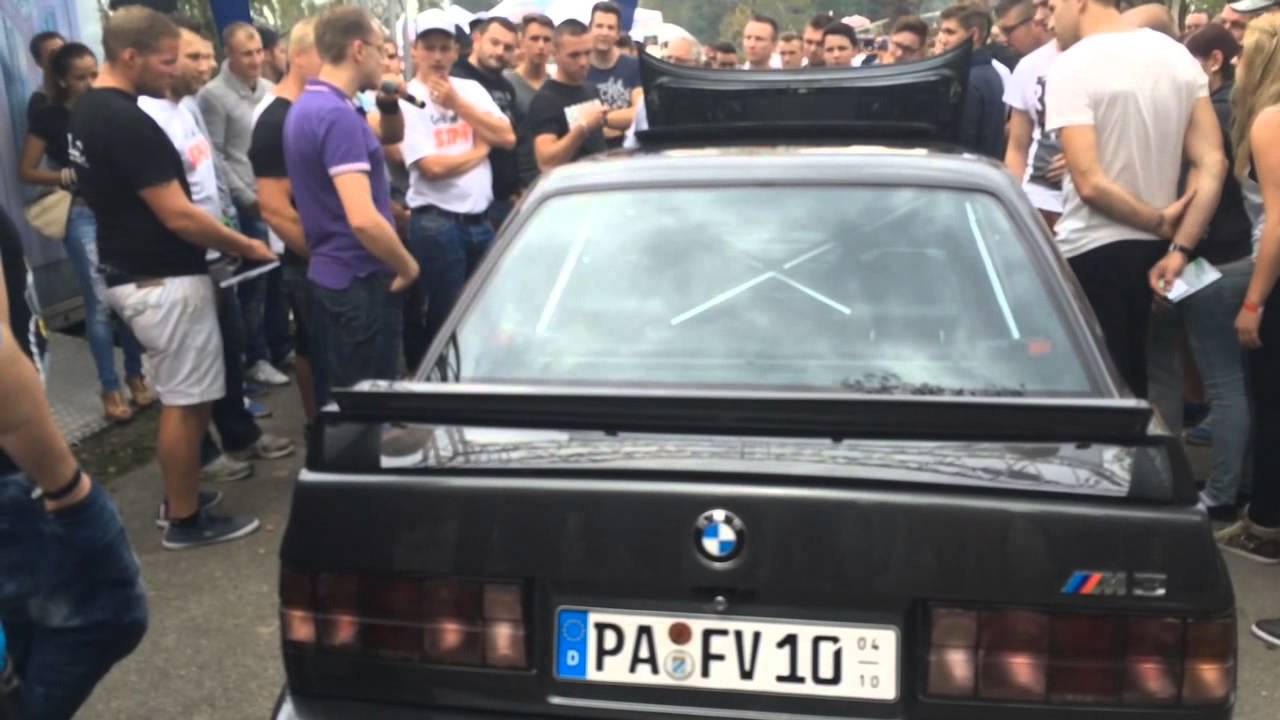 E30 M3 V10 @ Grill and Chill 2k14
