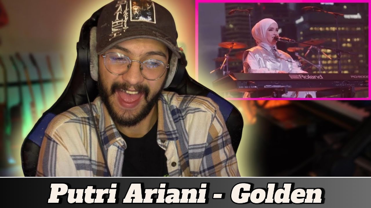 Музыкант РЕАКЦИЯ на кавер Putri Ariani «Golden» (РЕАКЦИЯ)