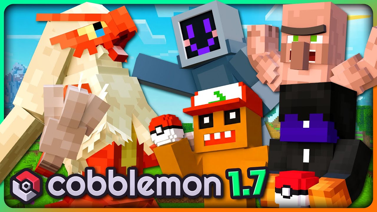 We Built ALL-NEW Teams in COBBLEMON 1.7!