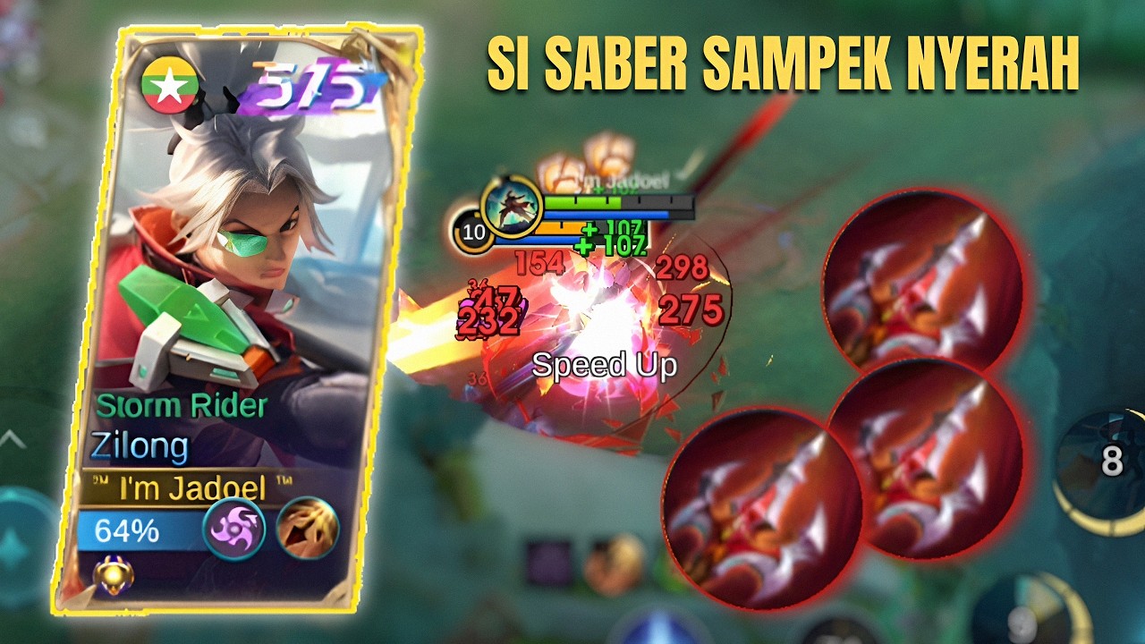 GILA!! NYOBAIN BUILD ENDLESS  BATTLE TERNYATA GACOR BANGET | MLBB
