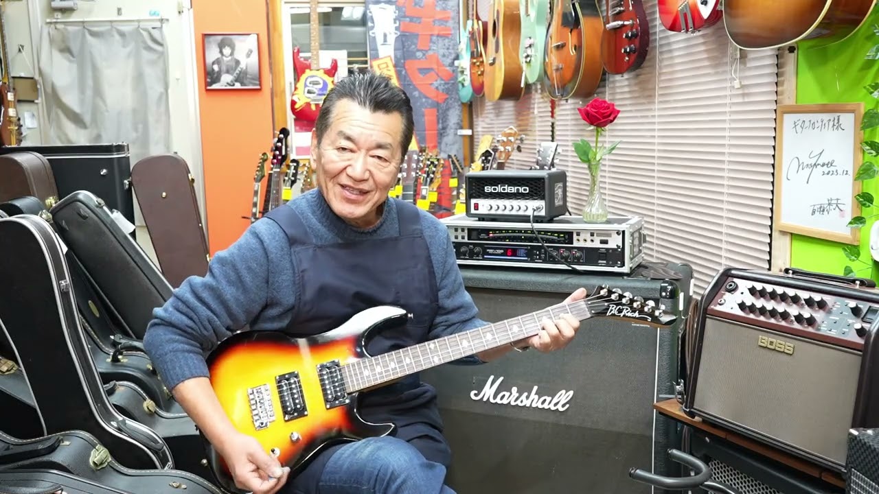 B.C.Rich  TM   エレキ初心者に超お勧めな1本です！　　　　　　　　　　　　　　　　No14