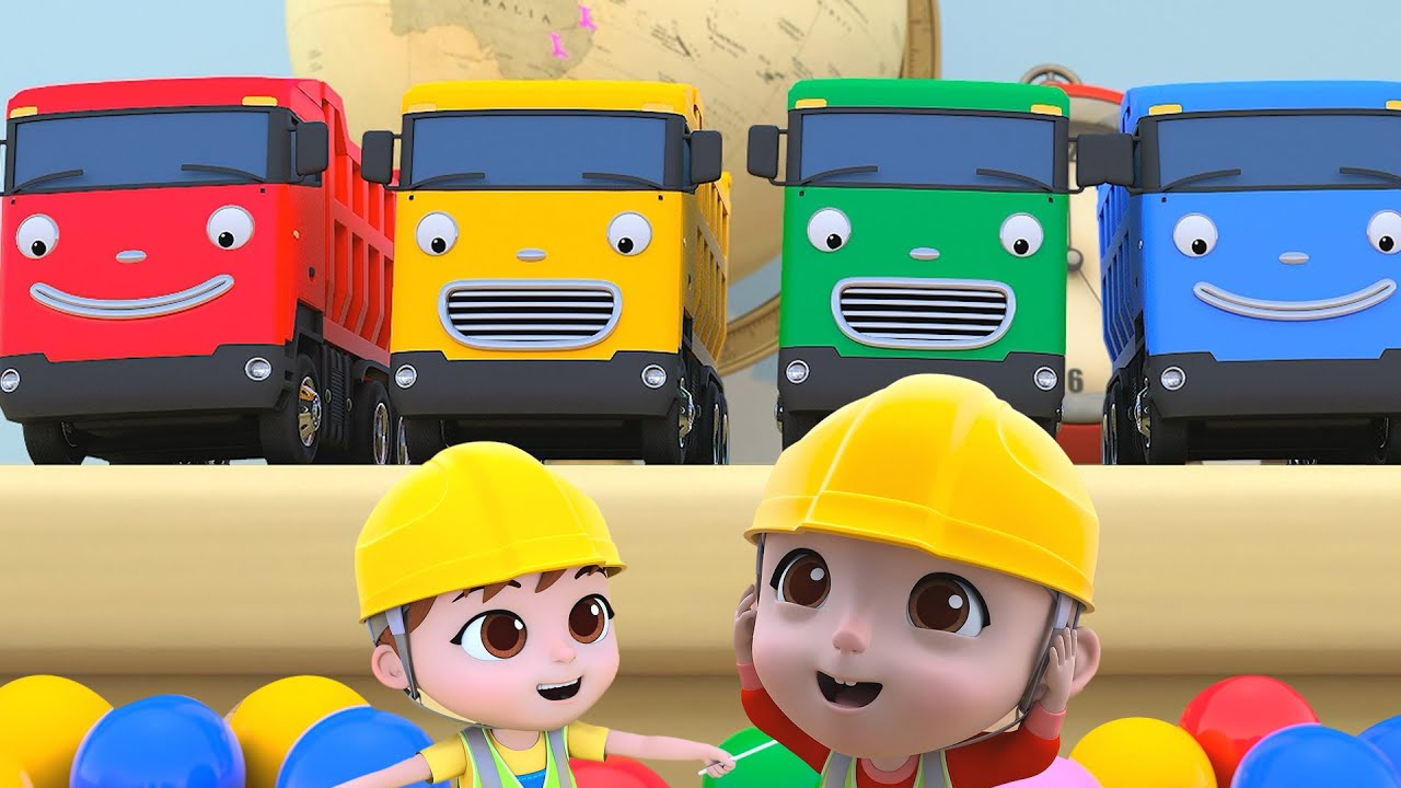 Learn Colors with Tayo🌈 | Colorful Truck Song | Tayo Songs for Kids
