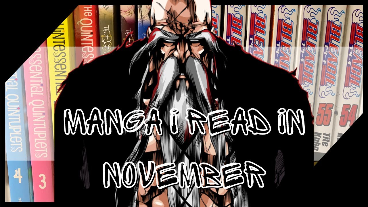 Manga Reading Log | November 2020