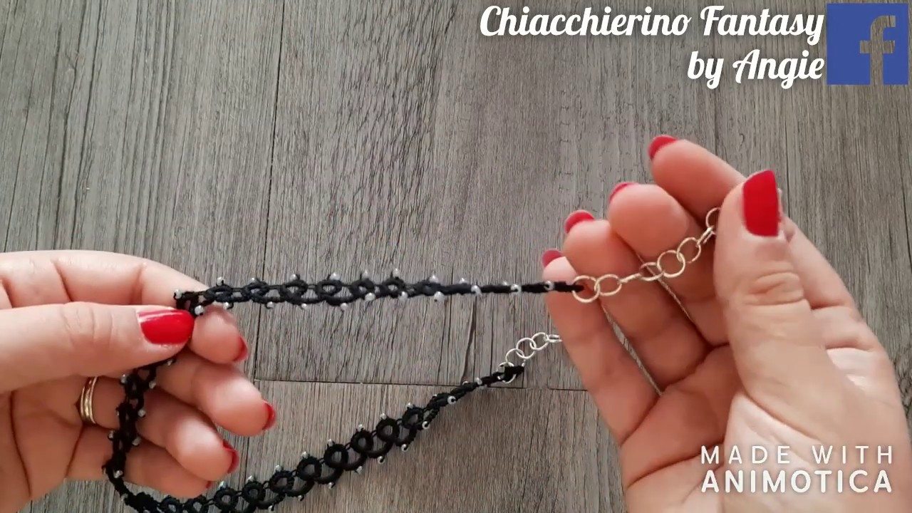 Chiacchierino Fantasy by Angie -Bilingual Tutorial n°23- Needle tatting 