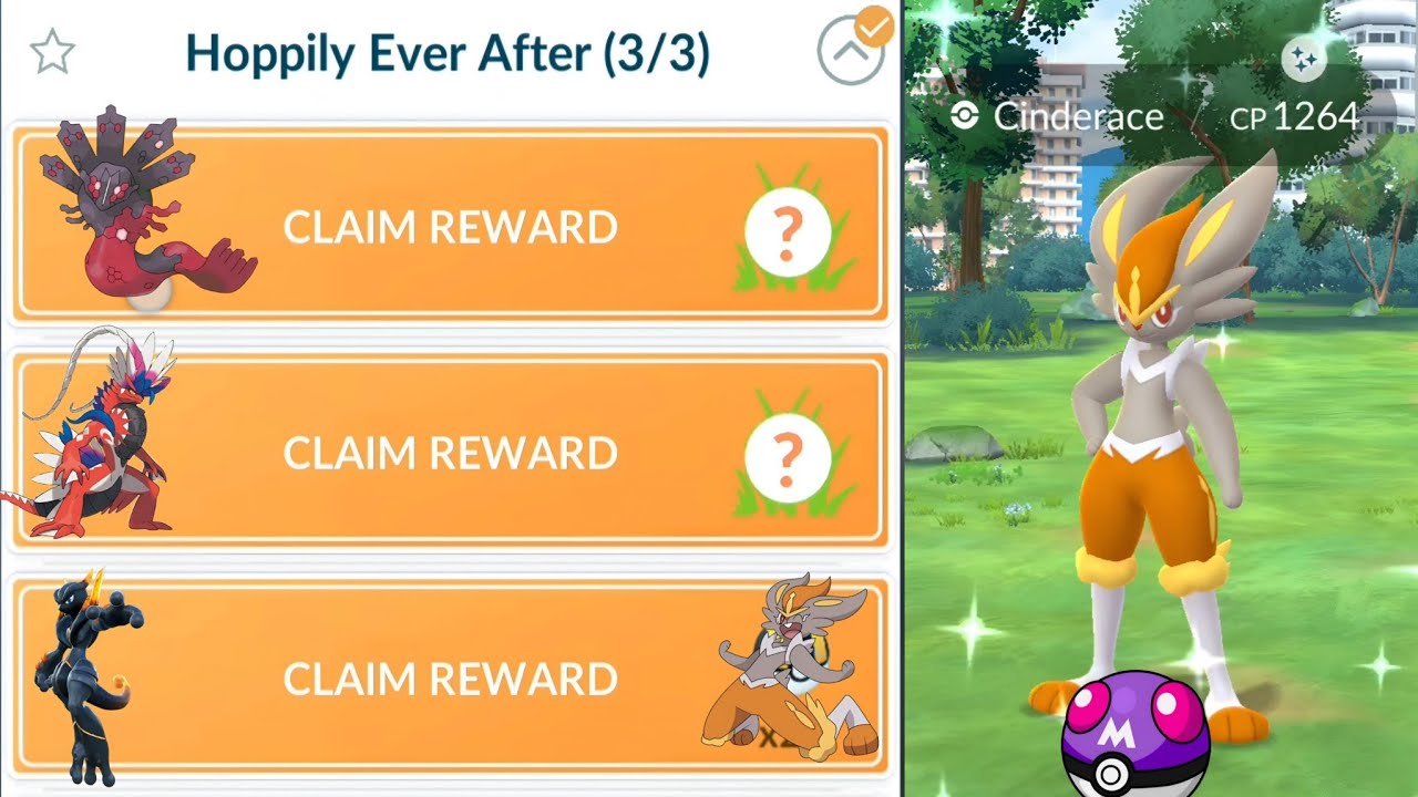 Впервые в истории✨️Блестящий фон для Синдерэйса из исследования в Pokemon Go
