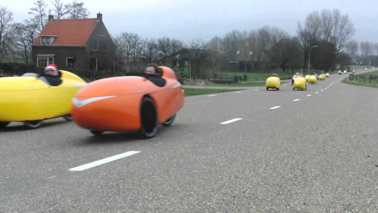 Velomobiles: Oliebollentocht 2011