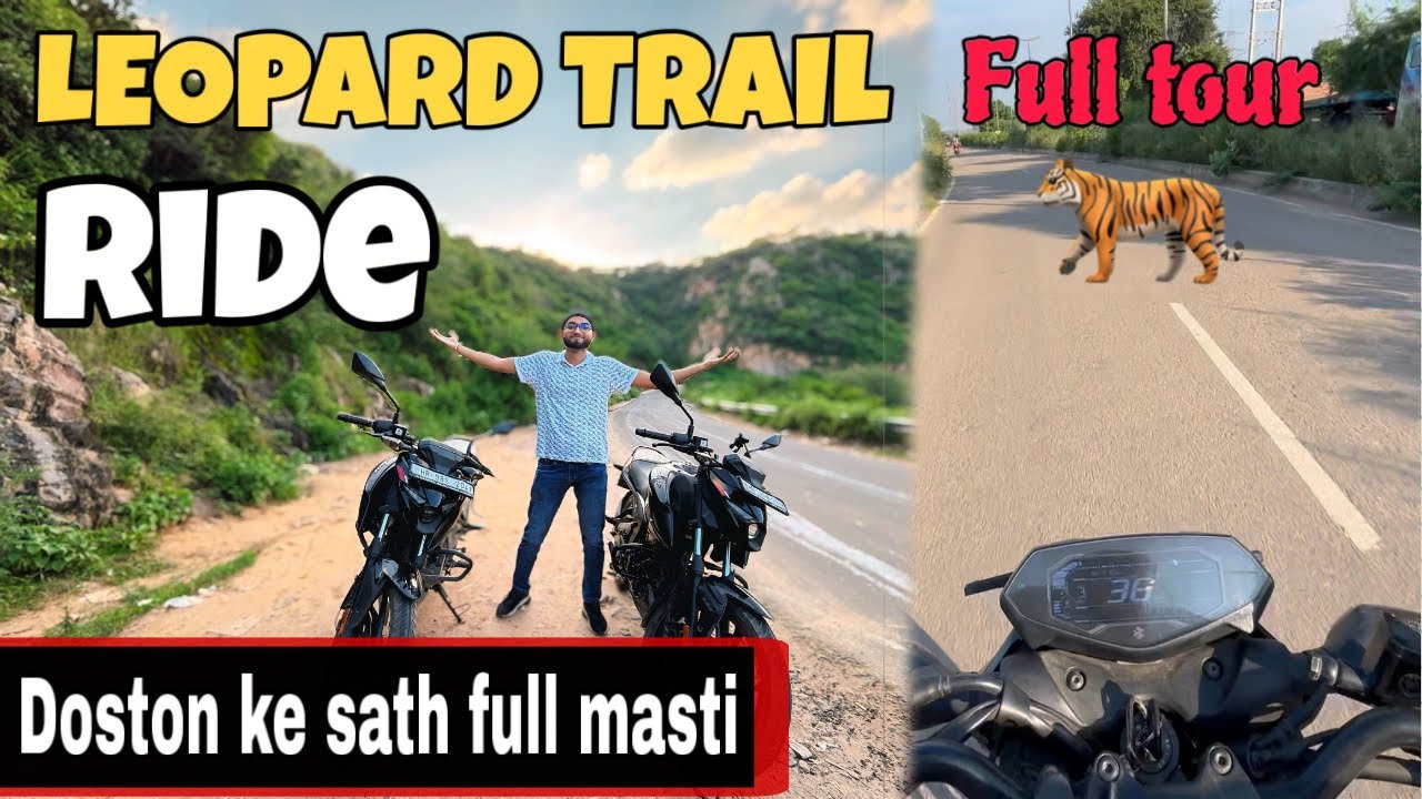 Aravali hills Gurgaon | Leopard trail Gurgaon | Bike Ride