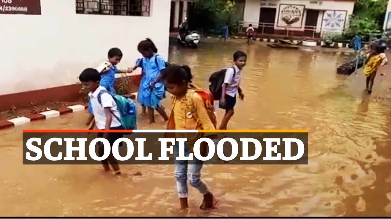 Bhubaneswar: School In Bomikhal Flooded After Heavy Rain Batters Odisha&rsquo;s Capital City | OTV News