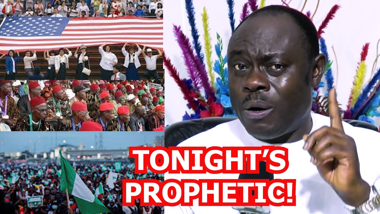 THIS EVENING PROPHETIC! MAJOR PROPHET POSSIBILITY TV.