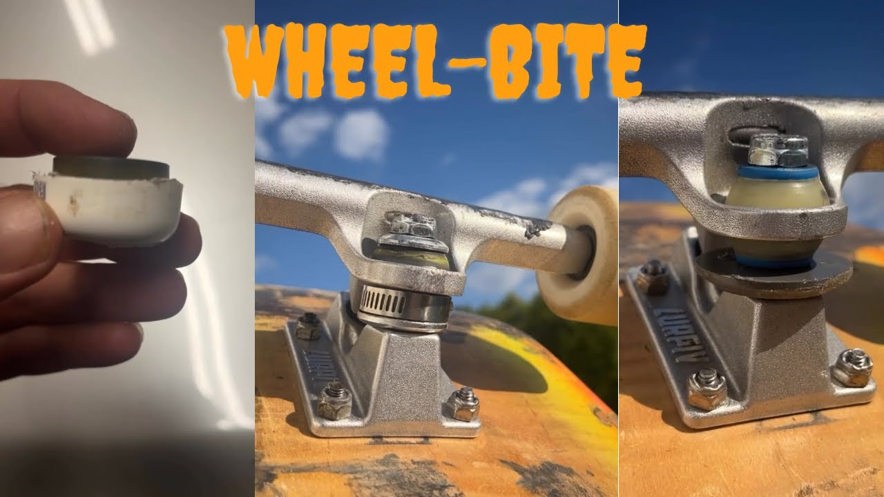 How to END Wheel Bite on your Skateboard