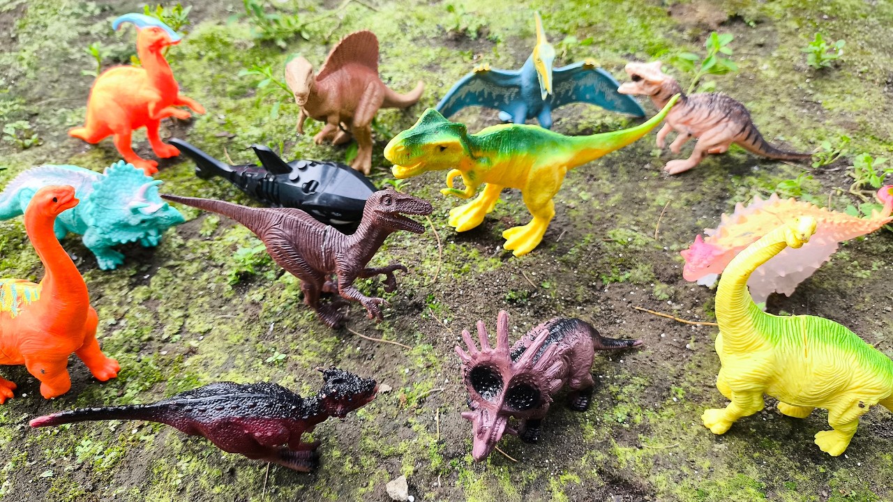 🦖 LIVE Dinosaurus Jurassic World : T-rex, Brachiosaurus, King-Kong, Giganotosaurus, Mosasaurus ?