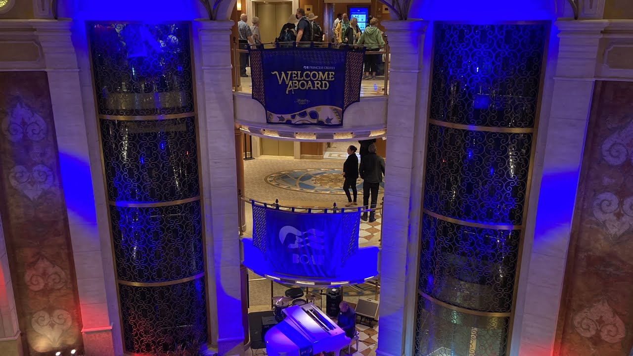 Crown Princess Embarkation March 17th 2023 San Pedro