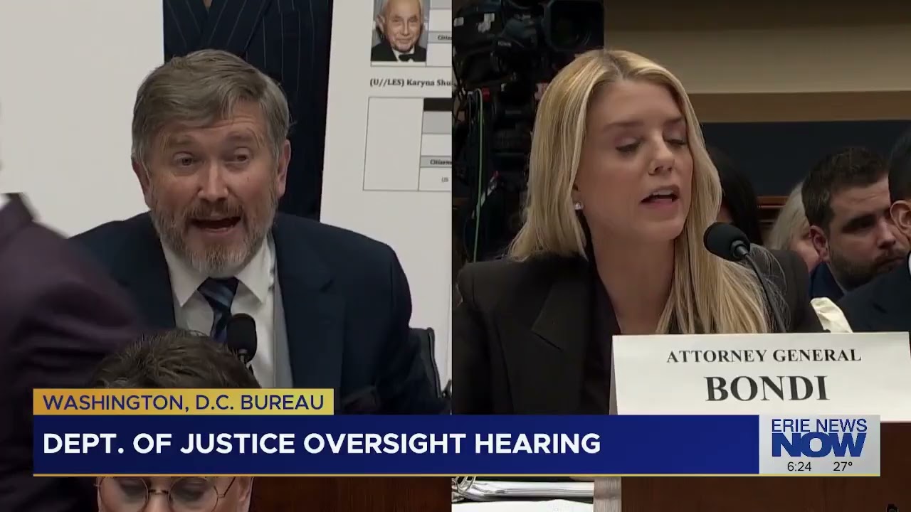 Dept  of Justice Oversight Hearing