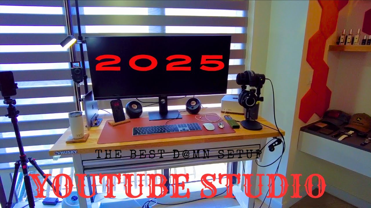 Want PROFESSIONAL Videos? Watch This 2025 YouTube Studio Setup Now