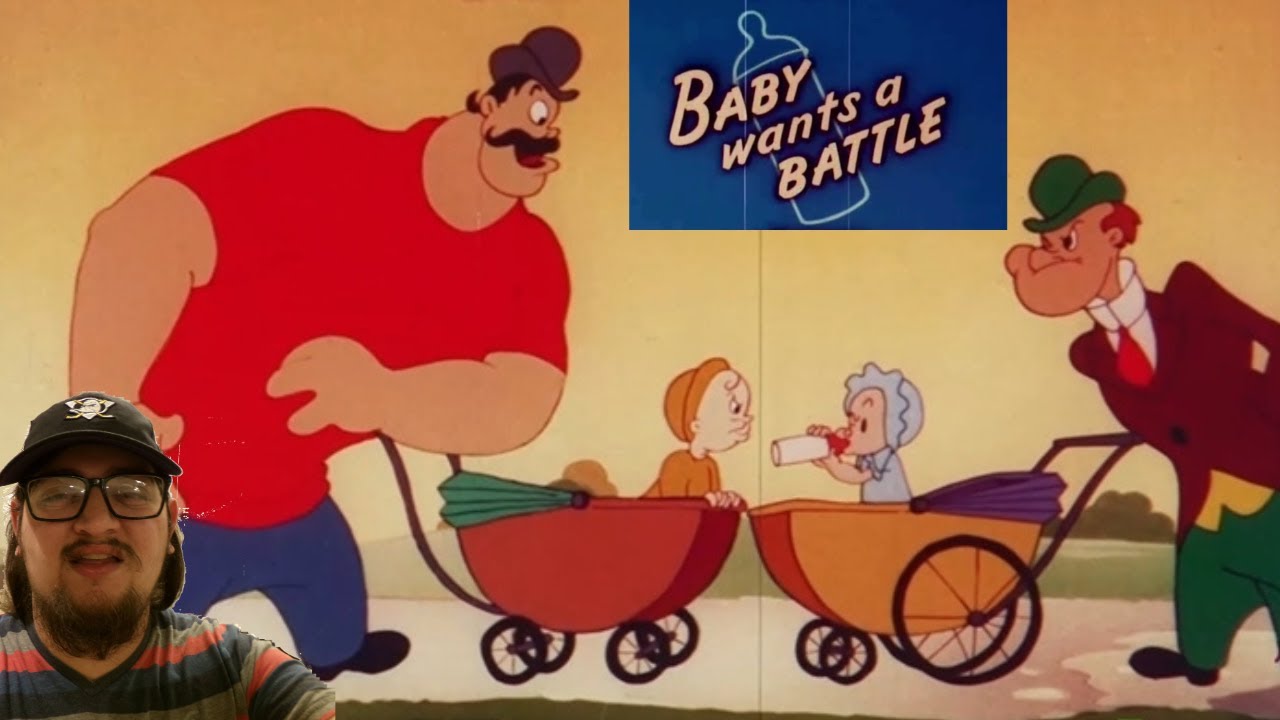 Popeye the Sailor: Baby Wants a Battle (1953) - First Time Watching: Who Wins This Time?