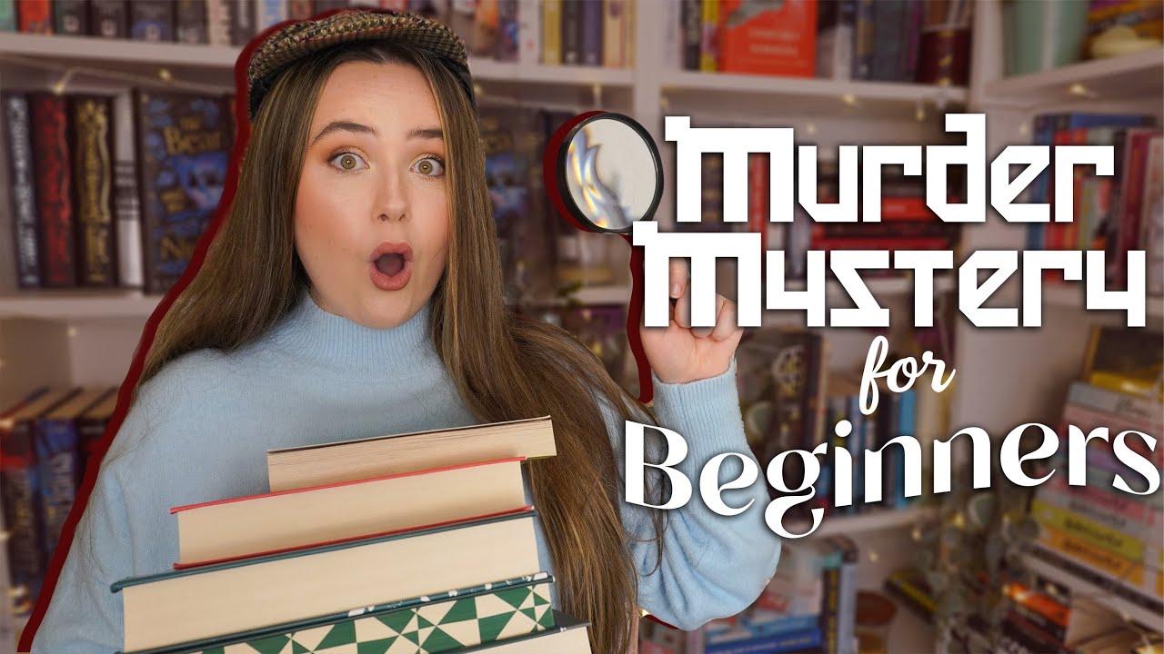 where to START with MURDER MYSTERY BOOKS🔎💀 book recs for beginners (cosy crime, mixed media + more)