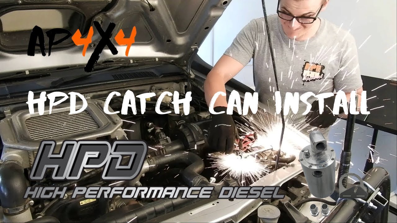 HPD Catch Can Installation // D22 Navara