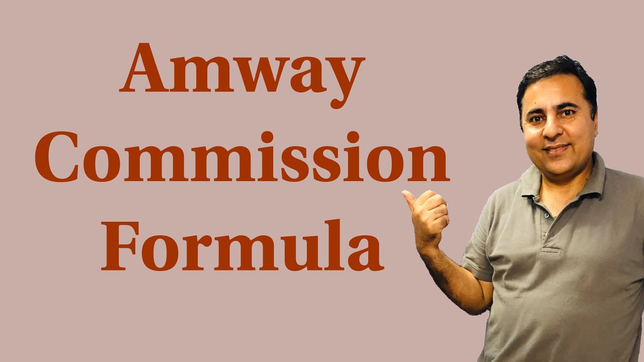 Amway commission formula