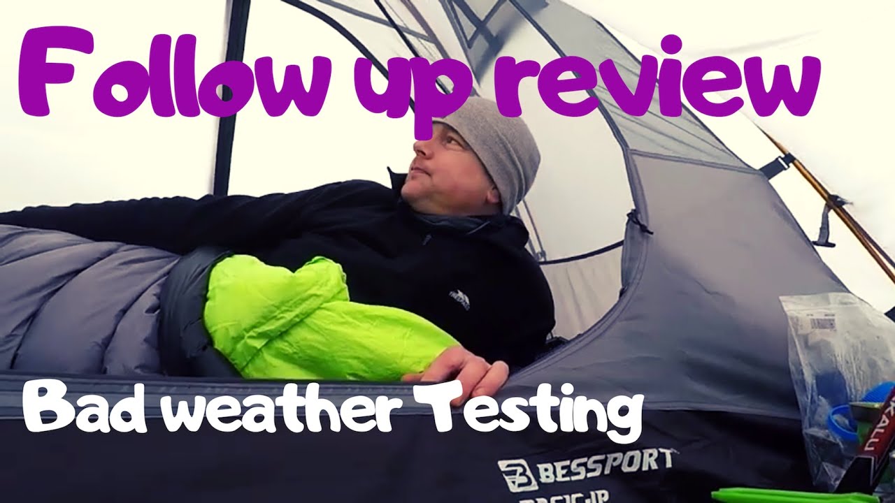 Bessport ultralight  Budget Backpacking tent | Bad Weather Testing | Follow up Review