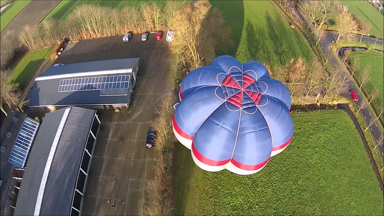 Opstijgen ballonvaart 4 januari 2015 in Soest bij Rob Wiegers