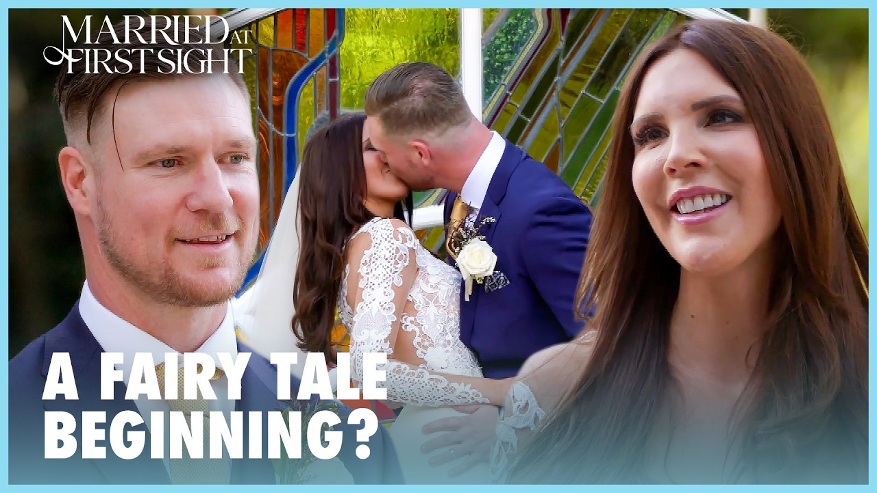 A Fairy Tale Beginning? Witness the Iconic Wedding Moments | MAFS Australia Season 5 (Part 1)