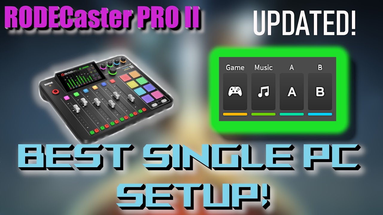 RODECaster Pro 2 с виртуальными устройствами! — ИДЕАЛЬНАЯ конфигурация для потоковой передачи/игр...