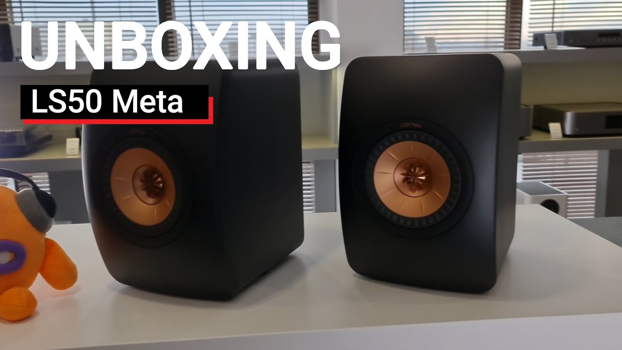KEF LS50 Meta Carbon Black - UNBOXING - Instal Audio Konin