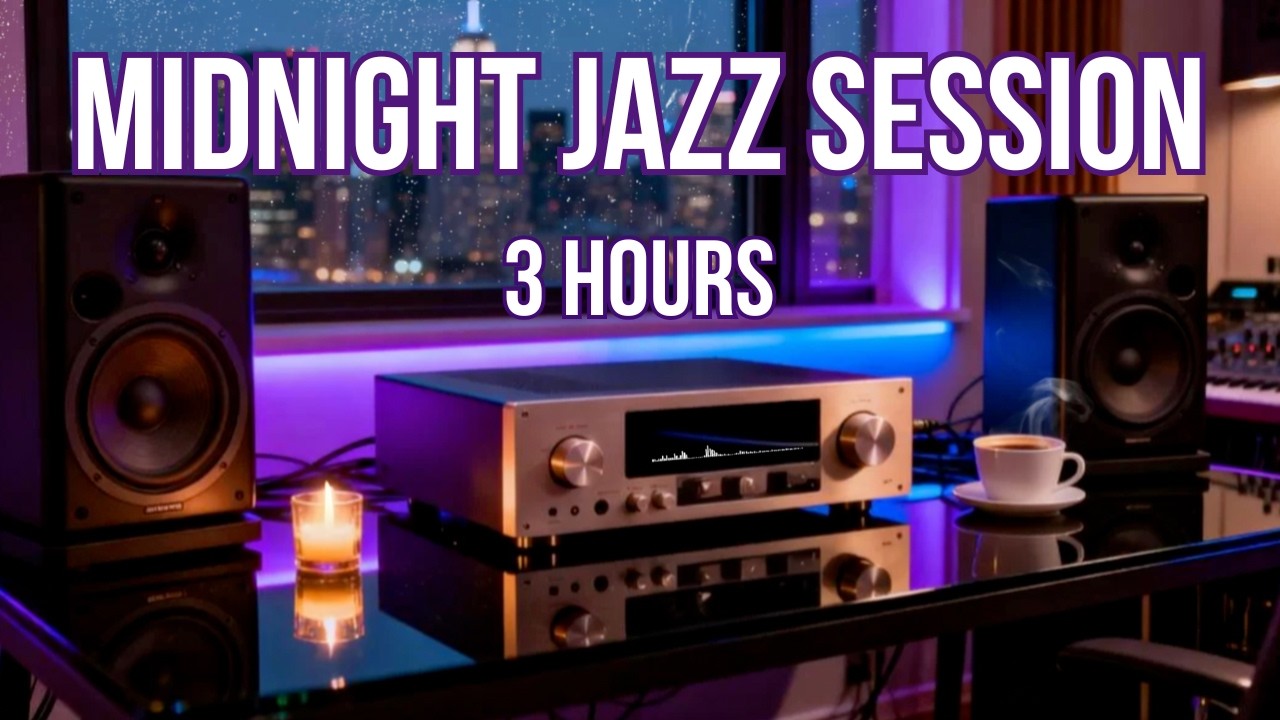 Midnight Mood Activated. | 3 Hours of Smooth Jazz for Late Night Vibes