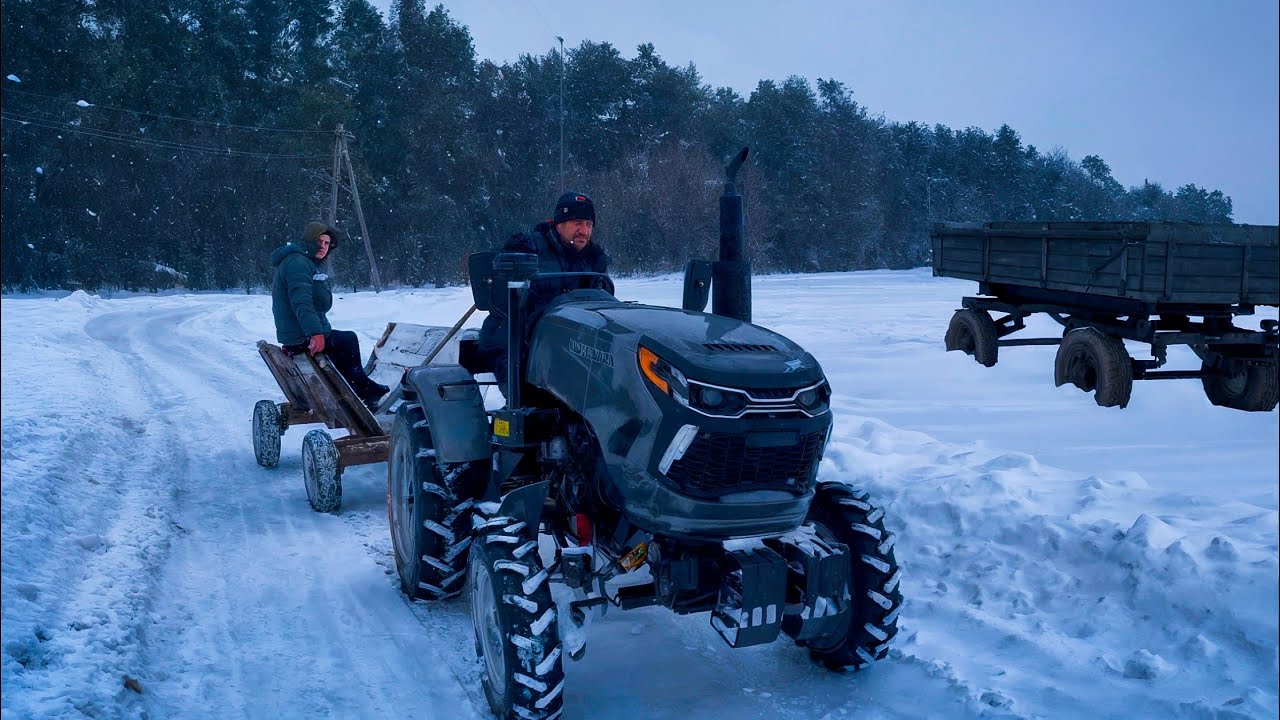 Charming Life in a Ukrainian:Village on the Eve of Spring & Rural Cuisine and Agricultural Work