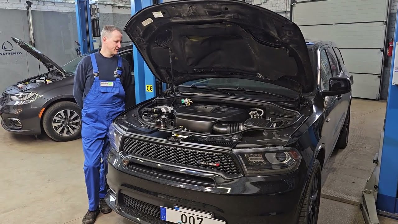 Landi Renzo dujų įranga sumontuota į Dodge Durango 3.6 2018 metų Servise 007 Kaune
