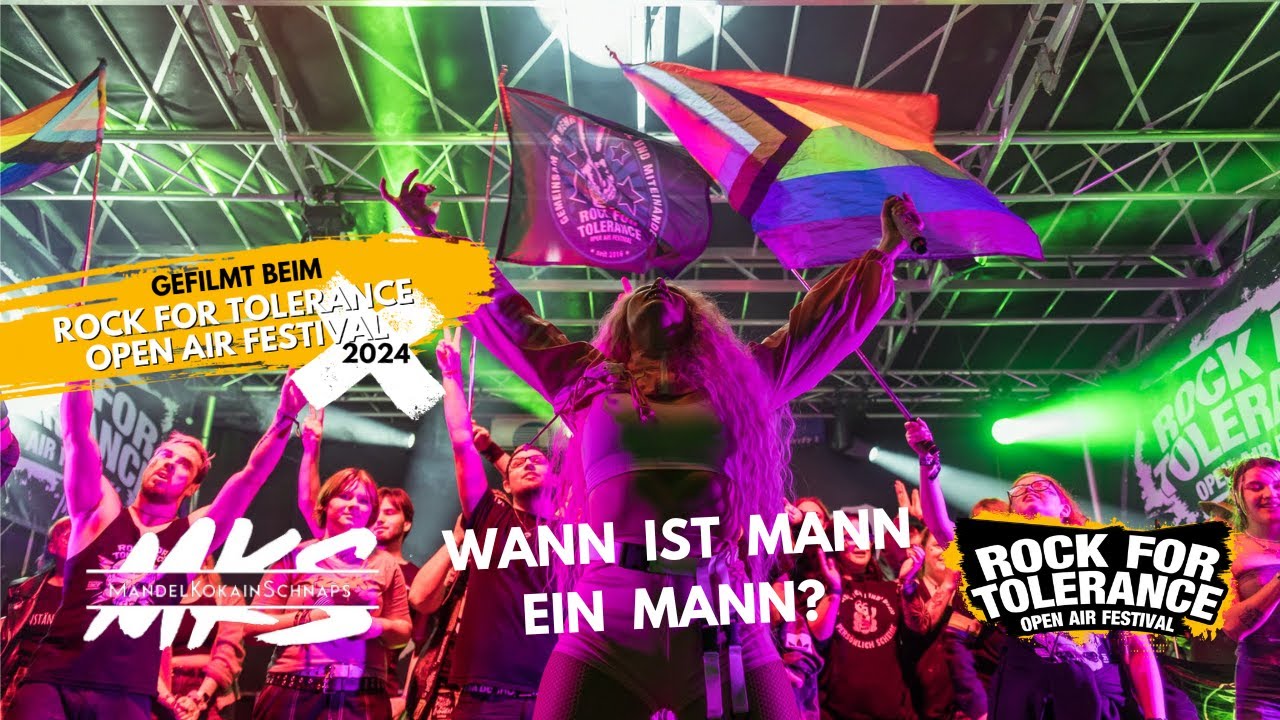 MandelKokainSchnaps - Wann ist Mann ein Mann (Official Festival-Video @ Rock for Tolerance)